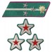 ПОЛКОВОЙ КОМИССАР, ВОЕНИНЖЕНЕР 1-го РАНГА, ВОЕНВРАЧ 1-го ранга, ВОЕНВЕТВРАЧ 1-го ранга, ВОЕННЫЙ ЮРИСТ 1-го РАНГА войск НКВД, петлицы и нарукавные знаки обр. 1935/36 г.